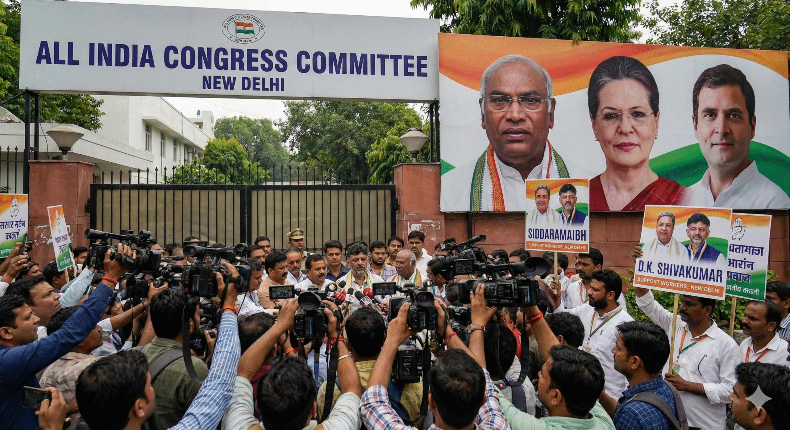 Dateline: Bengaluru/New Delhi Topic: Karnataka Politics / Congress CM Selection The euphoric dust of the Congress party’s resounding victory in the Karnataka Assembly elections has settled, only to reveal a tense and high-stakes chessboard. The grand old party, having secured a decisive mandate, now faces its most critical test: choosing a captain for the ship. The battle for the Chief Minister’s chair has narrowed down to a gladiatorial contest between two stalwarts—former CM Siddaramaiah and KPCC President D.K. Shivakumar (DKS). What appeared to be a unified front during the campaign has devolved into a complex power struggle, involving "breakfast diplomacy," interventions from the Gandhi family, and intense deliberations in the corridors of power in New Delhi. The "Idli, Vada, and Unease" Breakfast As reported by the Hindustan Times and The Times of India, the optics game began early in Bengaluru. In a bid to project stability to the media and the electorate, a high-profile breakfast meeting was arranged between the two heavyweights. The scene was set with traditional South Indian fare—idlis and vadas—but the flavor of the morning was undeniably political tension. While the leaders emerged with smiles for the shutterbugs, insiders suggest the meeting ended without a "big breakthrough." The meeting was significant for several reasons: Visual Unity: It was designed to quell rumors of an all-out factional war. The Deadlock: despite the camaraderie, neither leader appears willing to blink. Siddaramaiah, banking on his mass appeal and support among the MLAs, sees the CM post as his due. D.K. Shivakumar, who steered the party organization through its toughest times, believes it is his turn to reap the rewards of his labor. "There are no differences," the leaders claimed after the meet, a standard political refrain that often masks deep-seated friction. The lack of a joint statement regarding the leadership suggests that the breakfast was merely a pause in hostilities, not a peace treaty. The Contenders: A Clash of Profiles To understand the delay in the announcement, one must analyze what each candidate brings to the table, creating a massive dilemma for the Congress High Command. The Case for Siddaramaiah Siddaramaiah represents the populist face of the Congress in Karnataka. Mass Appeal: He commands the AHINDA (minorities, backward classes, and Dalits) vote bank, which was crucial for the Congress victory. Experience: Having completed a full five-year term previously (2013-2018), he is seen as a stable administrator. 2024 Strategy: With the general elections looming, the central leadership views him as the safer bet to maximize Lok Sabha seats. MLA Support: Reports indicate that a majority of the newly elected MLAs favor Siddaramaiah in the secret ballot. The Case for D.K. Shivakumar DK Shivakumar is the organizational muscle and the crisis manager. Loyalty and Labor: Often called the "troubleshooter," DKS rebuilt the party structure in the state. His argument is simple: he delivered the victory when the chips were down. Vokkaliga Stronghold: He represents the powerful Vokkaliga community. Denying him the top post could alienate this influential voting bloc. The "Throne" Claim: DKS has publicly stated that he has sacrificed enough for the party in the past and expects his loyalty to be rewarded with the top job, not a deputy position. The "Compromise Formula": Rotational Power? According to the update from NDTV, the impasse has forced the party leadership to consider a "Compromise Formula." This term has been floating around political circles, reminiscent of similar power-sharing agreements in other states (like Chhattisgarh). The primary formulas being speculated upon include: Term Splitting: A "2.5 + 2.5" year arrangement where Siddaramaiah takes the first half of the term, and DKS takes the second. However, trust is a major issue here; DKS is reportedly skeptical that Siddaramaiah would actually step down once installed. The Super Deputy: Offering DKS the Deputy Chief Minister post with significant portfolios (Home, Power, Irrigation) and continuing as the PCC Chief. DKS has reportedly rejected this initially, aiming for the CM post or nothing. The challenge with compromise formulas is their history of failure in Indian politics. They often lead to dual power centers, administrative paralysis, and eventual rebellion. The Delhi Huddle: High Command Steps In With the state unit unable to reach a consensus, the venue of action has shifted to New Delhi. As highlighted by India Today, a flurry of meetings is taking place involving Congress President Mallikarjun Kharge, Rahul Gandhi, and General Secretary K.C. Venugopal. The Timeline: The snippet suggests a decision is "likely in 2 days." This delay is deliberate. The High Command is: Analyzing Observers' Reports: Three central observers were sent to Karnataka to record the preference of individual MLAs. Weighing Legal Risks: DKS has ongoing cases against him by central agencies (ED/CBI). The party is calculating the risk of him being targeted if he becomes CM. Consulting Sonia Gandhi: Often the final arbiter in internal disputes, Sonia Gandhi's relationship with DKS (who remained loyal when others left) is a key factor. Rahul Gandhi's involvement signifies the party's desire to ensure this decision does not impact the momentum gained by the Bharat Jodo Yatra. The leadership is desperate to avoid a repeat of the Rajasthan (Gehlot vs. Pilot) or Madhya Pradesh (Kamal Nath vs. Scindia) scenarios, where internal rifts severely damaged the party.