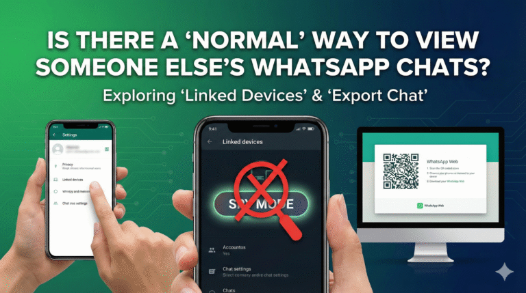 WhatsApp Web & Export Chat: The Limits of Using “Normal” Features for Monitoring